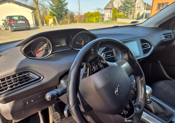 Peugeot 308 cena 34999 przebieg: 192000, rok produkcji 2015 z Łochów małe 172